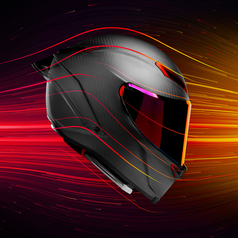 くさび型チンガード - 気流